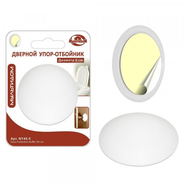Фото Упор-отбойник дверной 6см multidom ny45-5