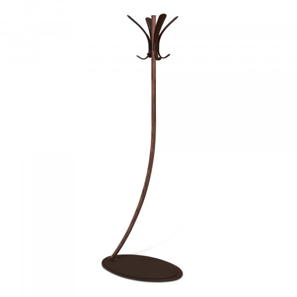 Фото Вешалка sheffilton sht-cr19 темный орех/коричневый