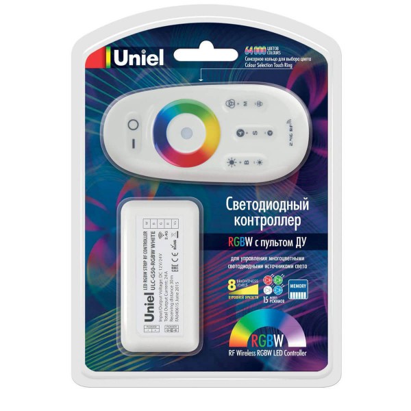 Фото Контроллер uniel ulc-g10-rgb white
