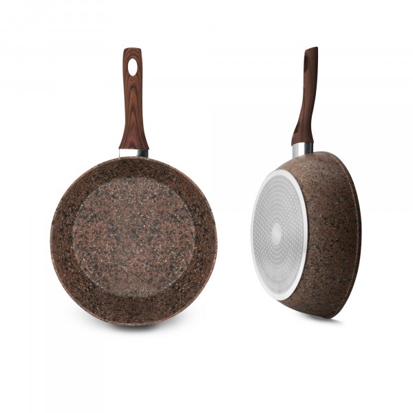 Фото Сковорода 28см vermont atmosphere с высокими бортиками а/п покрытие at-k1306