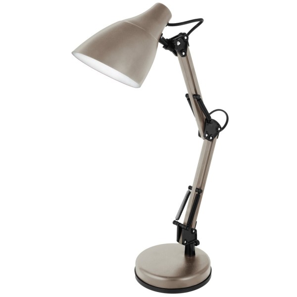 Фото Лампа настольная camelion kd-331 13873 230в 40w е27 бежевый