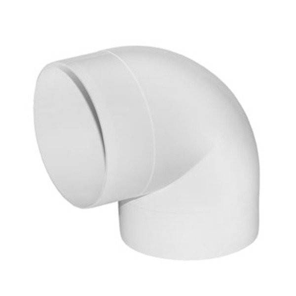 Фото Колено круглое 125мм пвх, 90град, 12,5ккп, эра