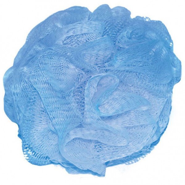 Мочалка для душа бант цветной 12 см, 40 г банные штучки