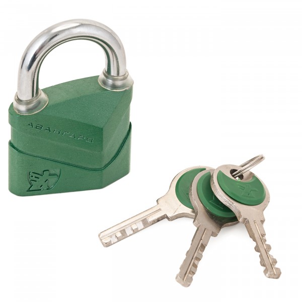 Фото Замок навесной авангард диско вс2д-50 зеленый