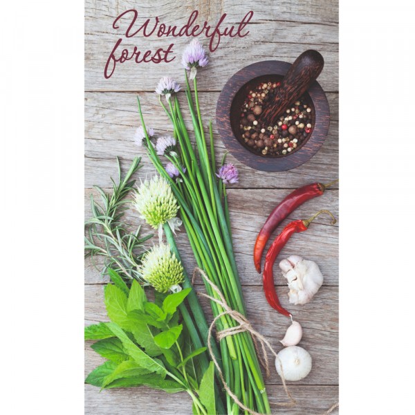 Фото Доска кухонная 17,5х29см wonderful forest