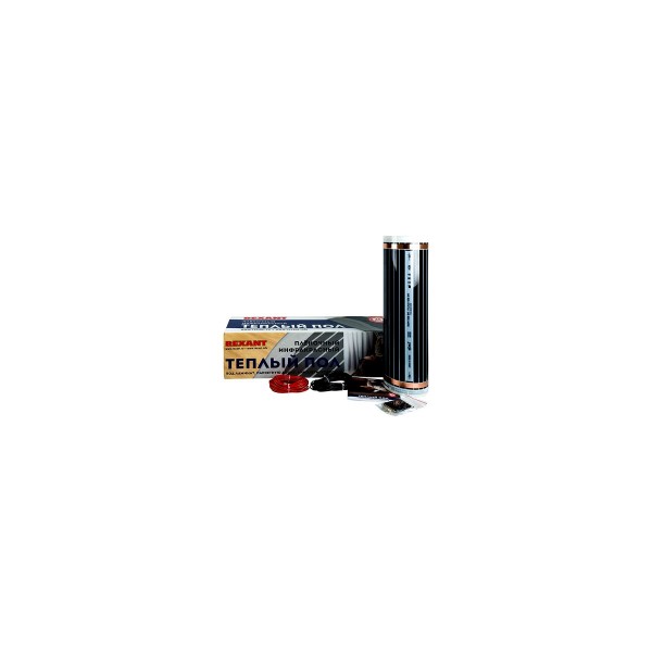 

теплый пол пленочный rexant rxm 220 3м2 / 0,5 х 6 м/220вт