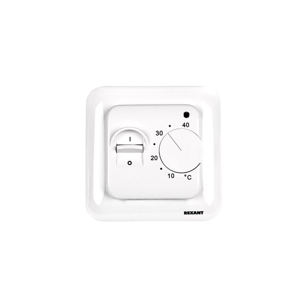 

терморегулятор механический белый с индикатором, 16a / 3,5квт, r70xt, rexant