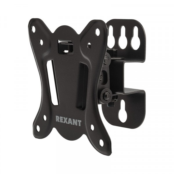 Фото Кронштейн для тв настенный наклонно-поворотный 10-27, до 20кг, rexant 38-0050