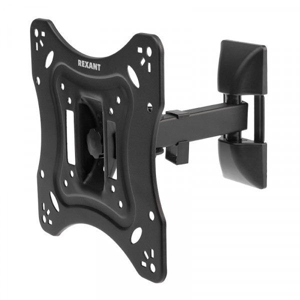 Фото Кронштейн для тв настенный наклонно-поворотный 17-42, до 20кг, rexant 38-0060