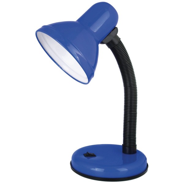 Фото Лампа настольная ultraflash uf-301 12357 230вт 60в синий