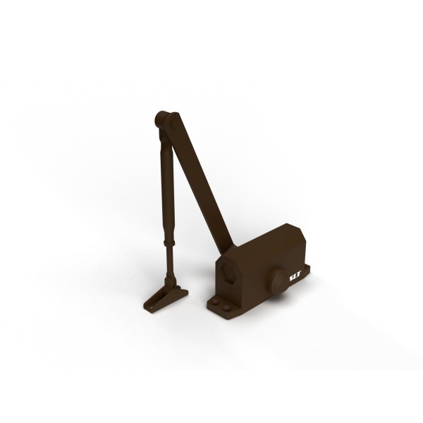 Фото Доводчик дверной slt dc-045 (25-45) коричневый