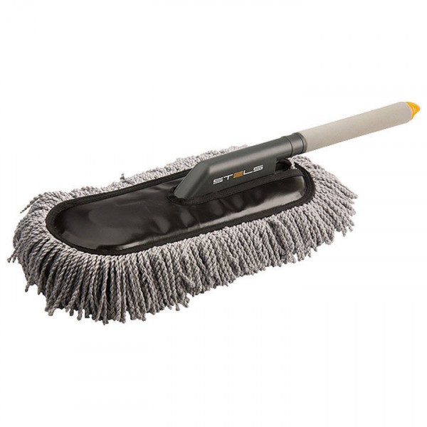 Фото Щетка автомобильная для удаления пыли, микрофибра stels 55226