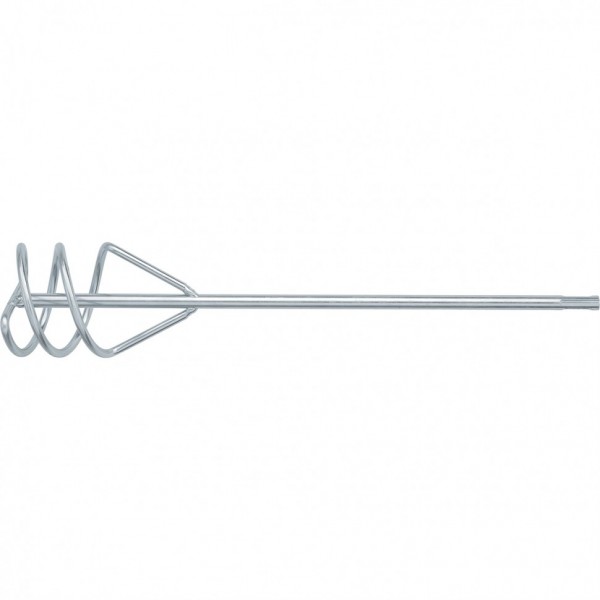 Фото Миксер для печано-гравийных смесей denzel 60*400мм, оцинкованный, хвостовик sds plus