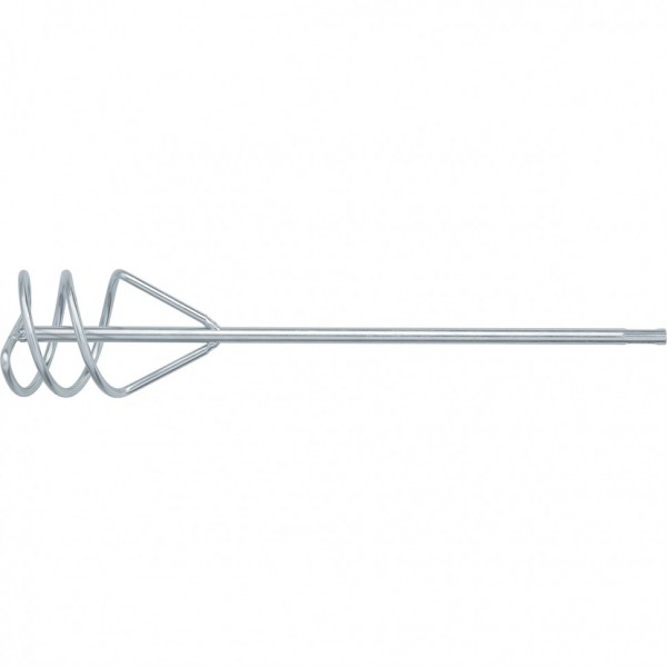 Миксер для печано-гравийных смесей denzel 100*450мм, оцинкованный, хвостовик sds plus