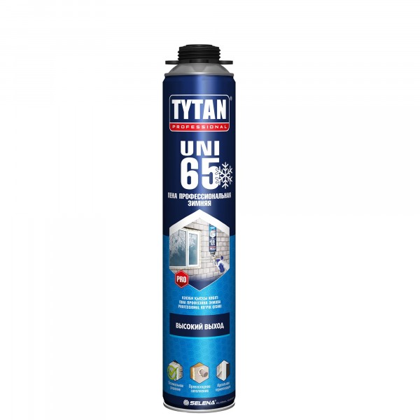 tytan professional 65 uni пена профессиональная 750 мл зимняя от АКСОН