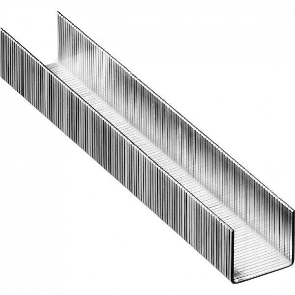 Фото Скобы для степлера тонкие 10мм, тип 53, 1000 шт зубр 31625-10