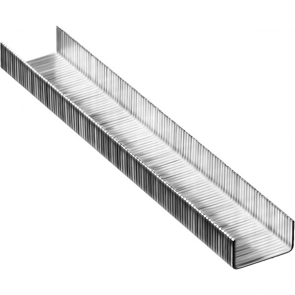 Фото Скобы для степлера тонкие 6мм тип 53, 1000 шт зубр 31625-06