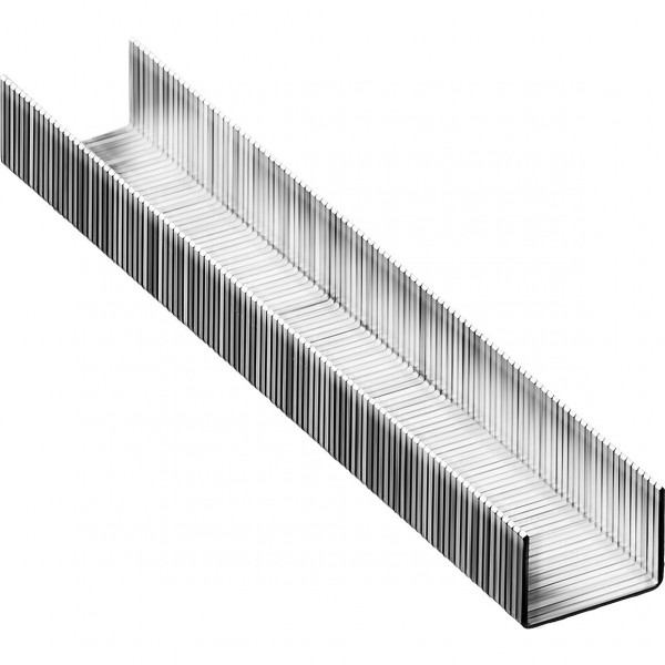 Фото Скобы для степлера тонкие 8мм, тип 53, 1000 шт зубр 31625-08