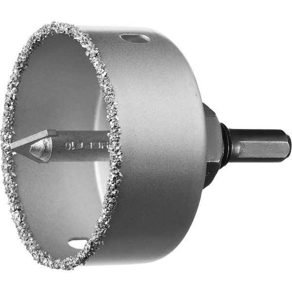 Фото Коронка-чашка c карбид-вольфр. нанесением, 64 мм, высота 25 мм, зубр 33360-064_z01