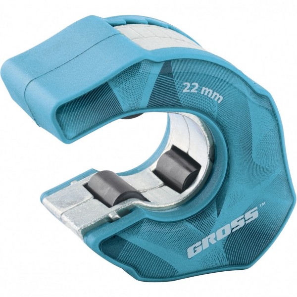 Фото Труборез ладонный piranha 16мм(1/2)авт.рег-ка зажима трубы,трещет.храп.мех,отверстие 1/4 gross