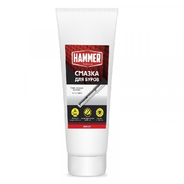 

смазка для буров 502-011, 100г hammer 718209