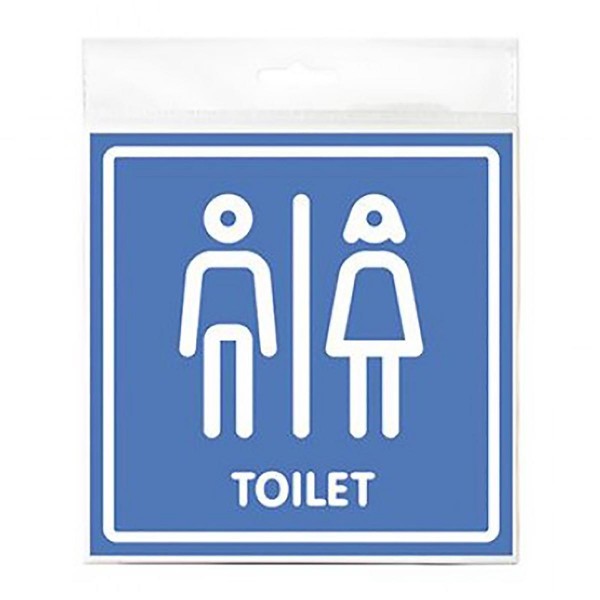 Фото Табличка туалет 200х200 1 шт