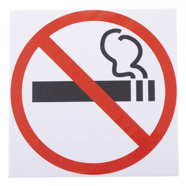 Фото Табличка не курить 200х200 1 шт