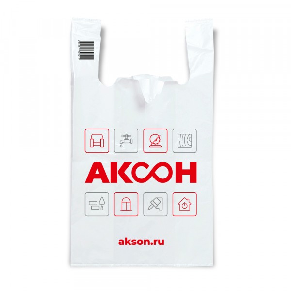 Фото Пакет-майка аксон.ru 42*12см