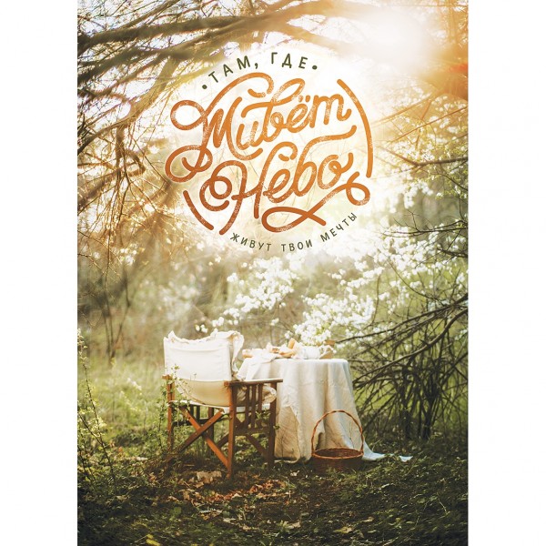 Фото Постер 50х70 tам где живет небо 7806