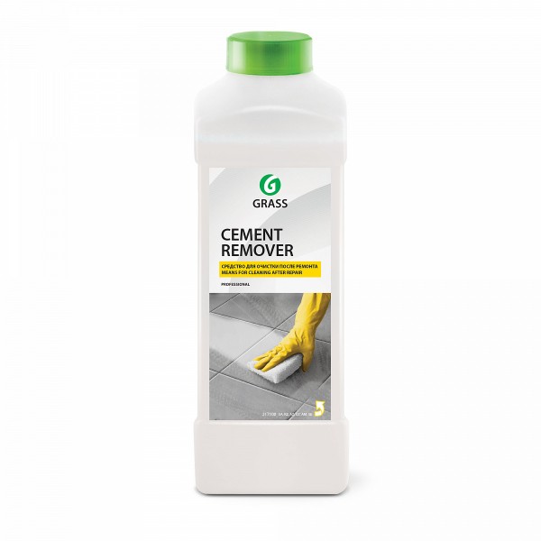 

средство для очистки после ремонта 1л "сement remover" grass 125441