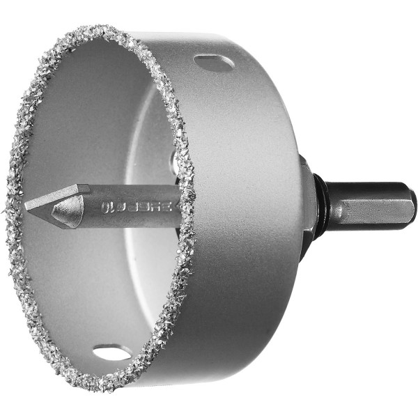 Фото Коронка-чашка c карбид-вольфр. нанесением, 76 мм, высота 25 мм, зубр 33360-076_z01