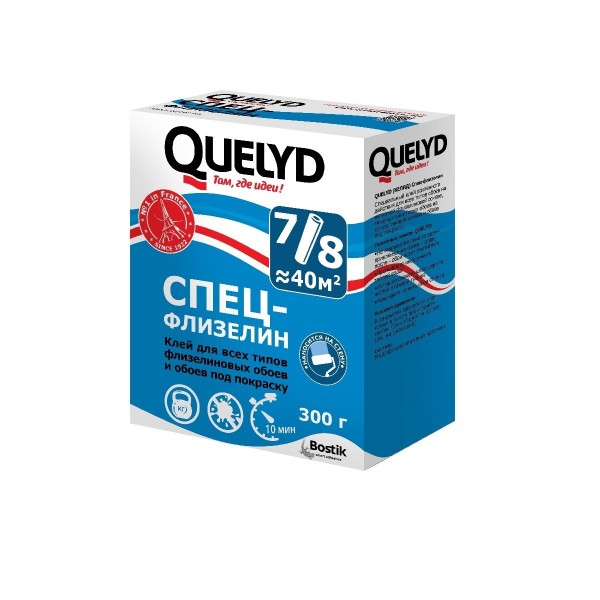

клей для обоев quelyd /флизелиновый/ 300г /о/