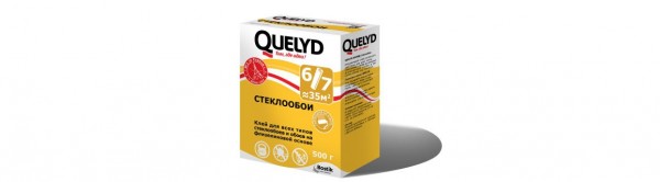

клей для обоев quelyd для стеклообоев 0,5кг