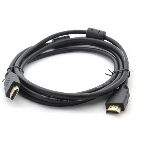 Фото Кабель hdmi/hdmi ver.2,0 (a-m/a-m) 3м, 2 фильтра, черный, smartbuy, k-332-70-2