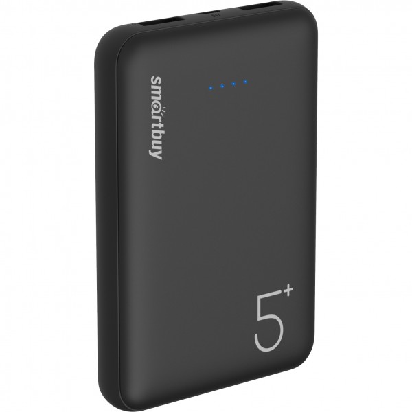 Фото Внешний аккумулятор 5000а*ч, 2вых., 2.1а, smartbuy, sbpb-840