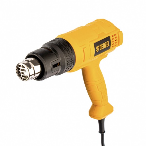 Фен технический hg-180 denzel 3 режима, 1800вт, 250-500л/мин, 550-550с, 28001