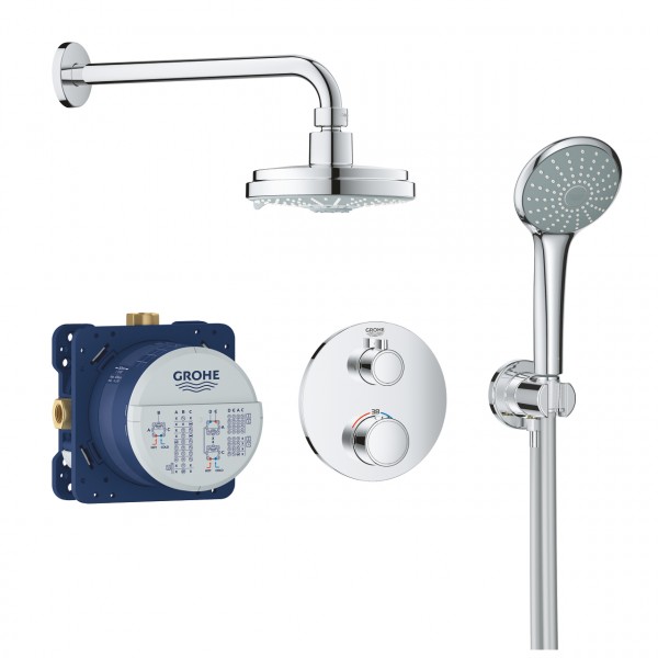 

душевая система grohe grohtherm 34735000