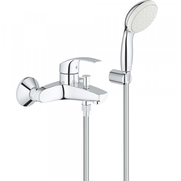 

cмеситель для ванны однорычажный grohe eurosmart 3330220a