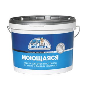 

краска эксперт моющаяся супербелая 3кг