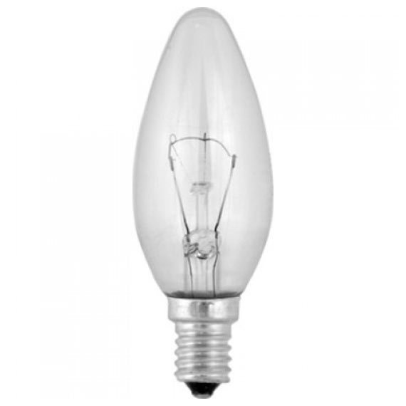 Лампа camelion в 60вт е27свеча прозрачная cl