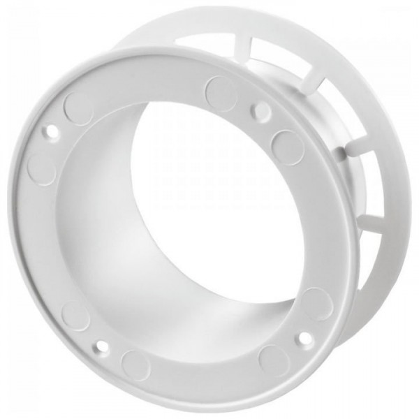 Фото Фланец 125мм пластиковый, крепление d157, ф 125, вентс
