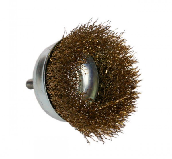 Фото Щетка для дрели чашка 75мм стальн. пров. santool 060709-075