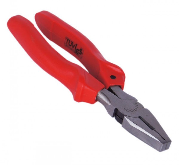 Фото Плоскогубцы 200мм с красными ручками santool 031102-001-200