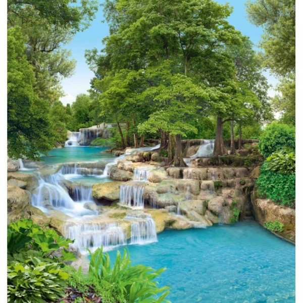 Фото Фотообои мелодия воды x5 премиум 192*204 /6 листов/