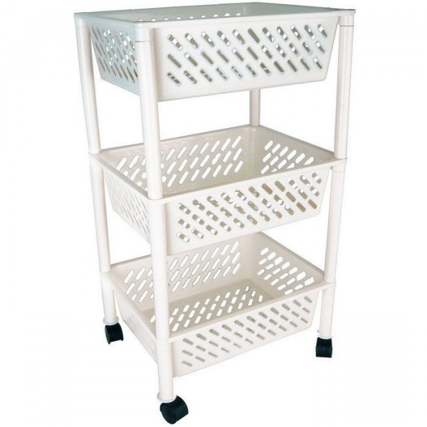 Фото Этажерка 3-х секционная prima прямоугольная bq2828