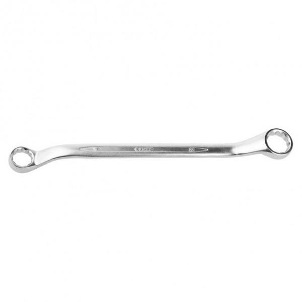 Фото Ключ накидной изогнутый 19*22мм зубр профи 27132-19-22