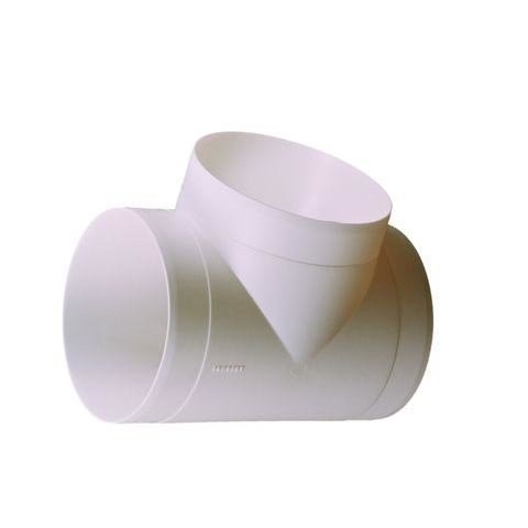 Фото Тройник т-образный круглый пвх 125мм, 232р, vents