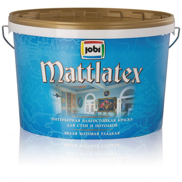 

краска jobi o4 5л mattlatex латексная матовая водостойкая 11819