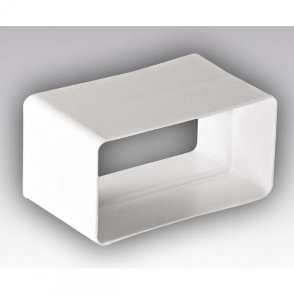 Фото Соединитель прямоугольных каналов (204*60мм) пвх, без клапана, 620скп, эра