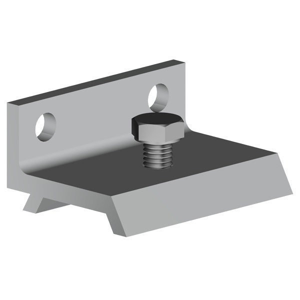 Фото Комплект 5 скоб для направляющей h2  к стене 45мм